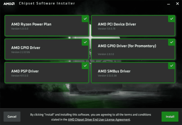 AMD Ryzen Chipset Drivers 5.05.16.529 - Image 3