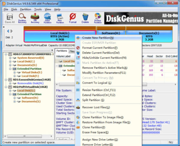 DiskGenius 5.4.6 - Image 7